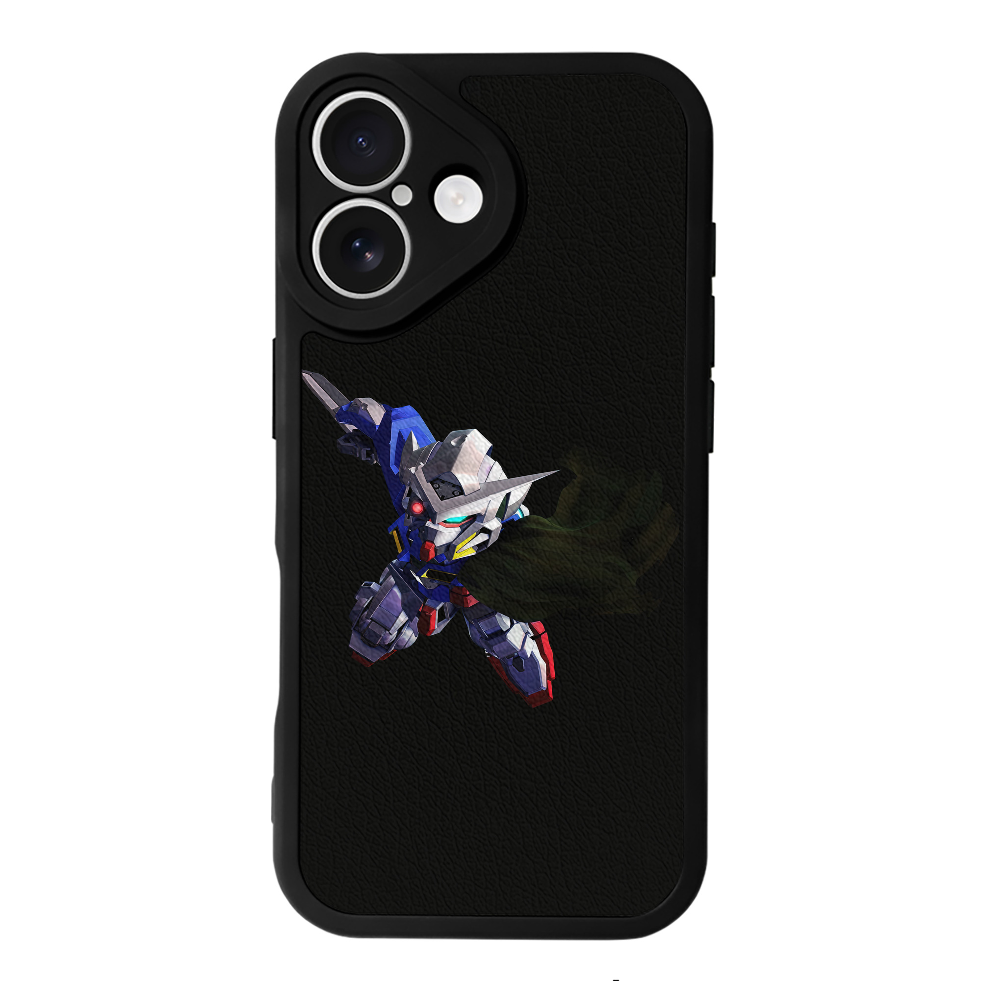 （画像用） 機動戦士ガンダム Mobile Suit Gundam 【iPhone 16シリーズ対応】シリコンスマホケース（レザー調） 材質：シリコン